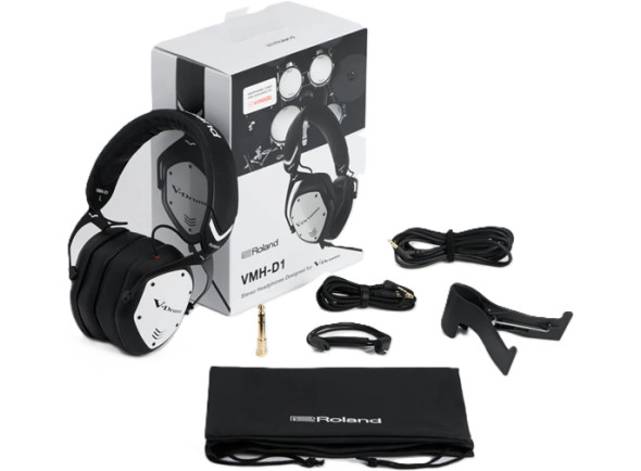 <b>Roland VMH-D1 Auscultadores Profissionais para Baterias Eletrónicas E-DRUMS</b> <b>Roland VMH-D1 Auscultadores Profissionais para Baterias Eletrónicas E-DRUMS</b>